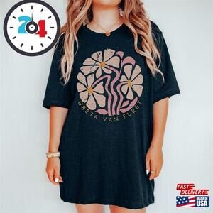 Greta Van Fleet Rock Classic Retro Distressed Tshirt  Unisex